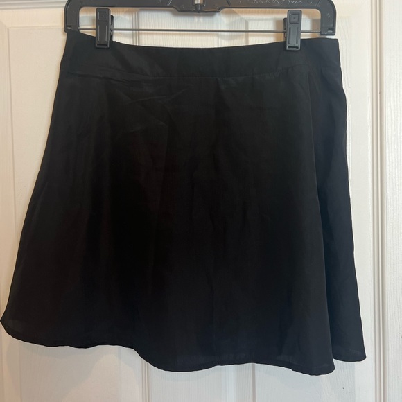 Tobi Silky Zipper Mini Skirt - Picture 2 of 6
